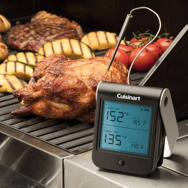Cheer Collection Digital Meat Thermometer, Quick Read Cooking Thermometer  for Grill BBQ Snoker and Kitchen