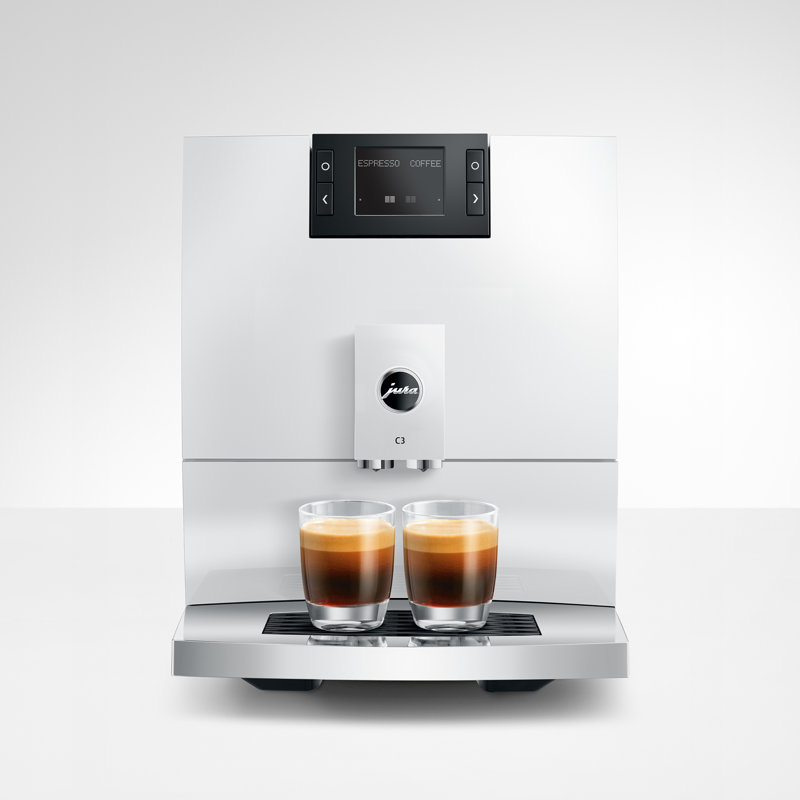 C3 Coffee And Espresso Machine, Piano White