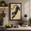 Stretching Tiger Japandi - Wrapped Canvas-1467086829-1467086834