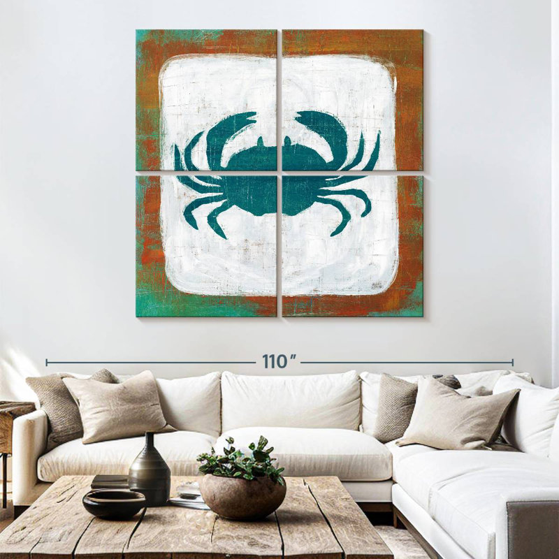 Brampt Ahoy Crab, 74" H x 74" W