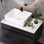 Petit meuble-lavabo flottant simple 31,5 pouces avec lavabo