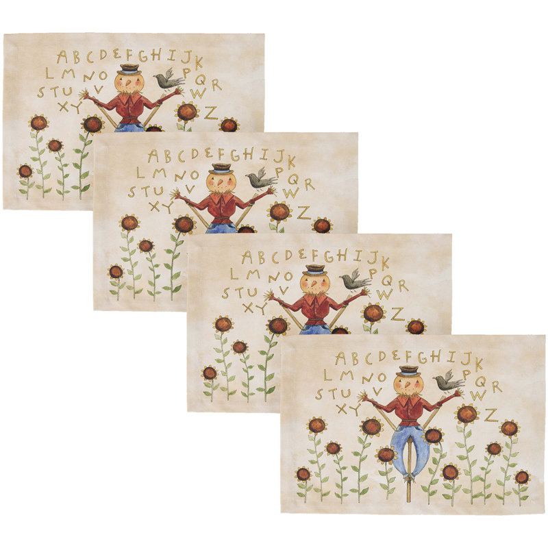 Ensemble de 4 napperons Berrian