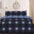 Plaid Check Navy-Blue Patchwork