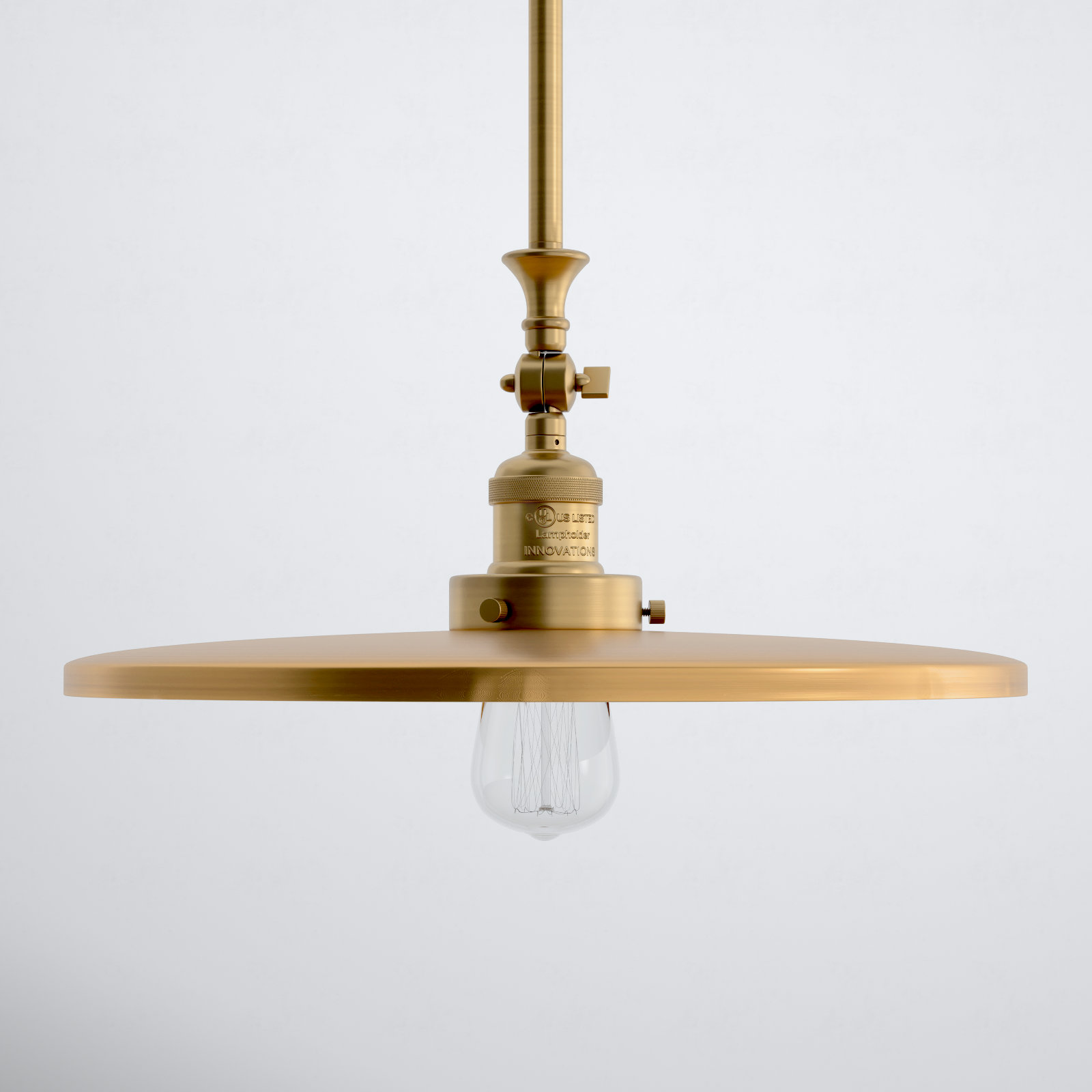 Rouvin Single Light Metal Dimmable Pendant