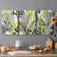 Toile tendue avec châssis Tropical Collage II - prêt à accrocher-1344850802