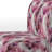 Subtle Leaves In Minimalism - Upholstered Floral & Pattern Accent Slipper Chair