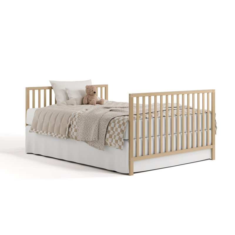 Storkcraft Morningside 5-In-1 Convertible Crib, Driftwood