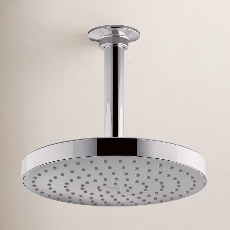 Pomme de douche à pluie 2,0 GPM Awaken, Chrome poli
