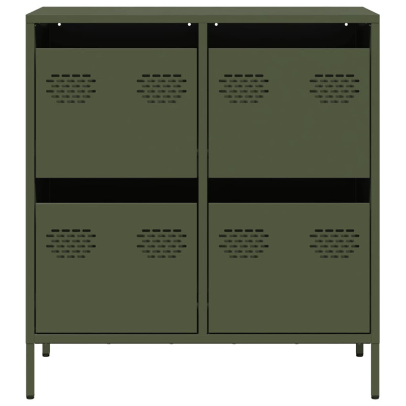 Sherlon Storage Cabinet, Olive Green