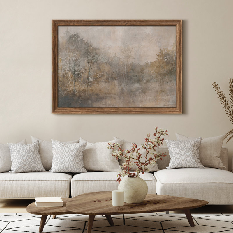 Framed Wall Art Vintage Antique Classic for Bedroom - 26"x36" Brown, Framed Print without Mat