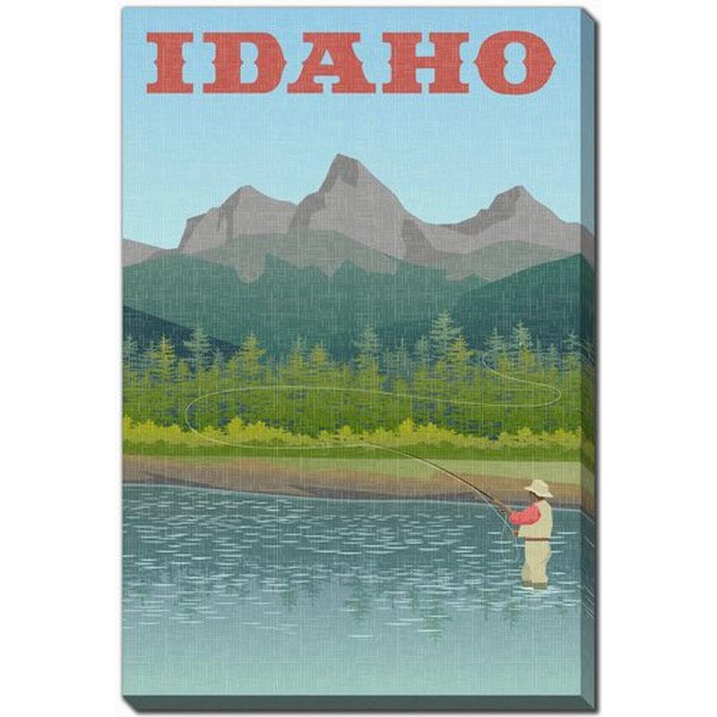 Affiche de l'Idaho State, H 28 po x l 22 po