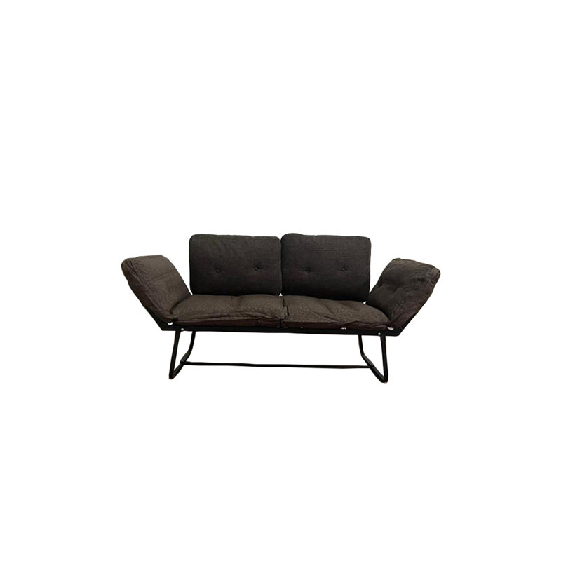 Causeuse, causeuse et canapé Violette, Marron foncé