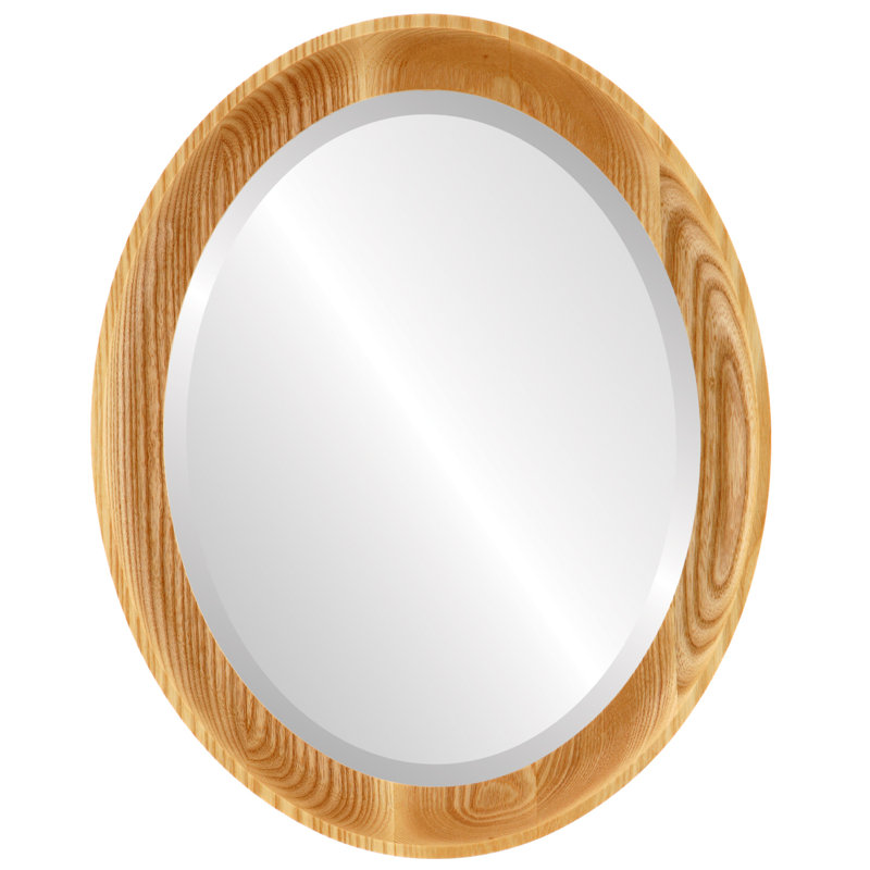 Wimborne Solid Wood Mirror, 19" x 15", Brown