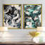 «Chinese Majestic Dragons Fight I», ensemble de 2 décorations murales abstraites modernes-1351964064-1351964074