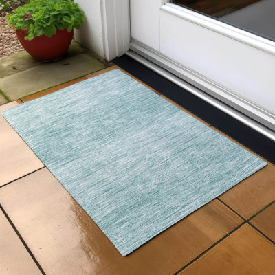 Leis Washable Ombre Indoor / Outdoor Rug
