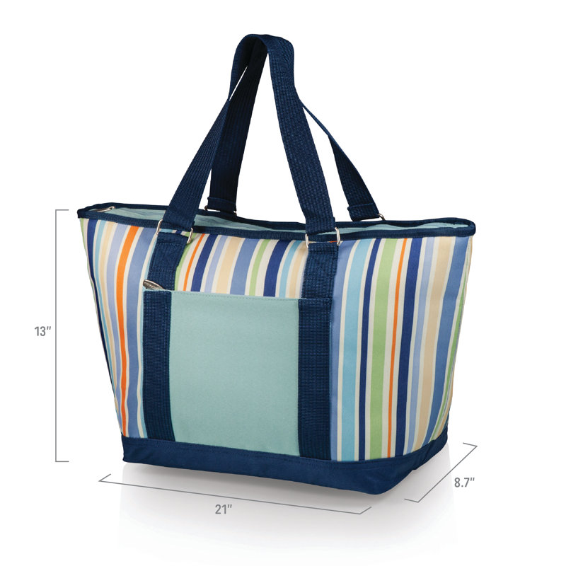 Topanga Insulated Soft-Cooler Picnic Tote Bag, Multicolor