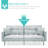 Cordlandt 75.5'' Upholstered Convertible Sofa-688575705