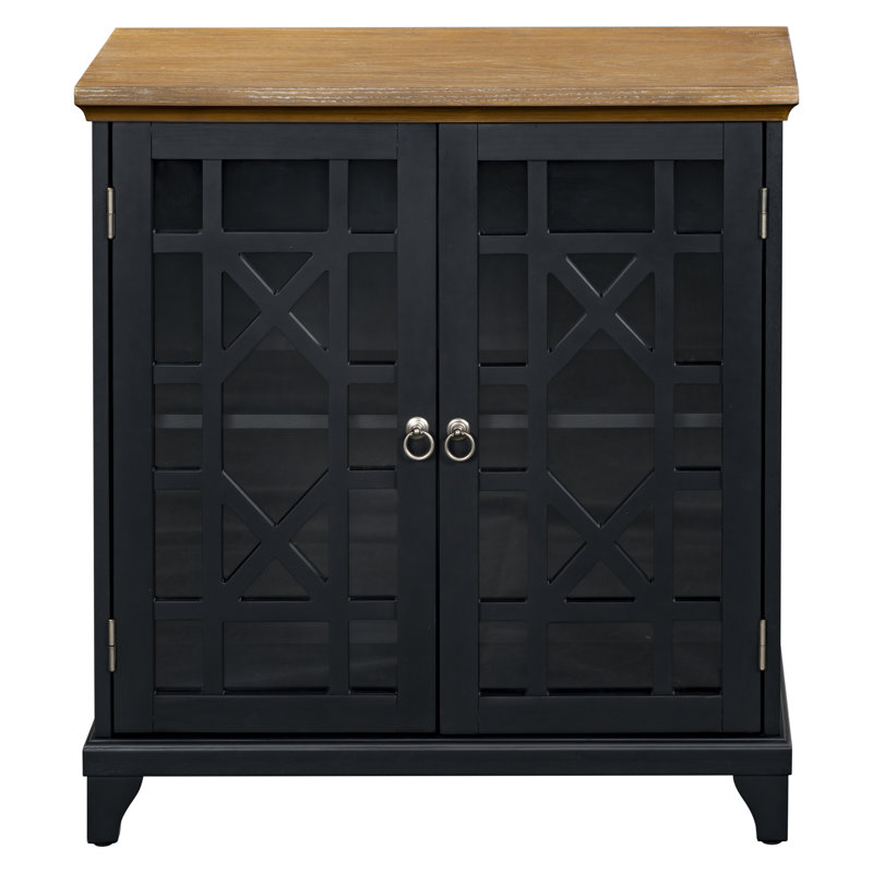 Armoire à deux portes Aaron, Noir