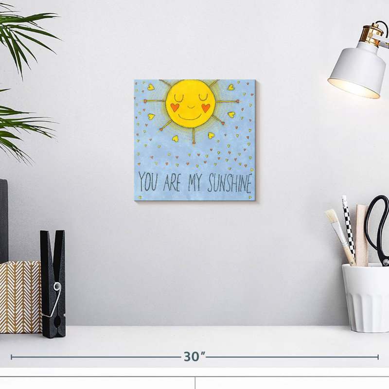 Tergel You Are My Sunshine Splashy, H 10 po x l 10 po
