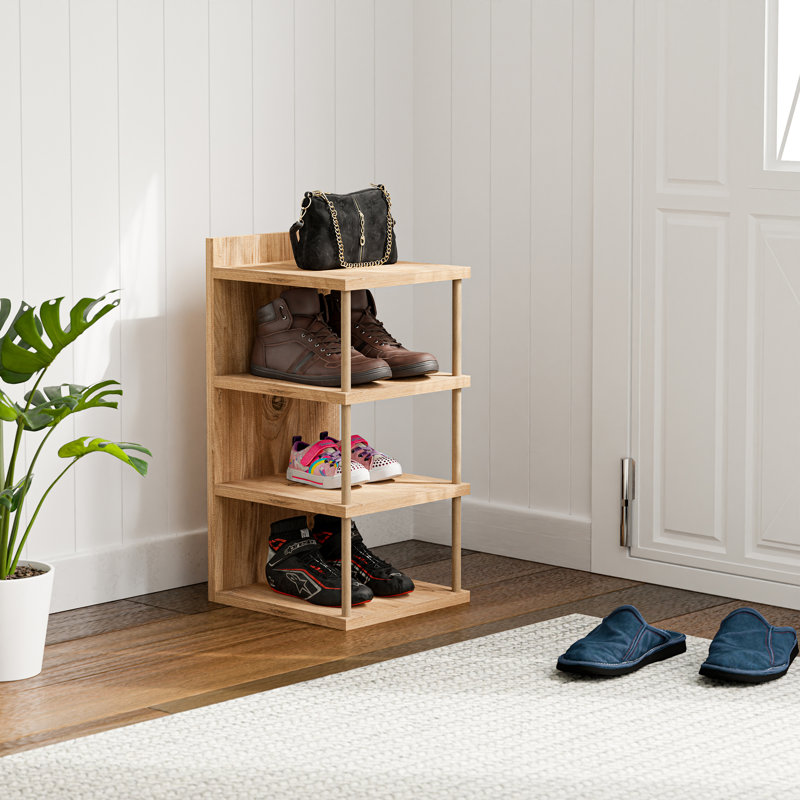 4 Pair Shoe Storage Cabinet
