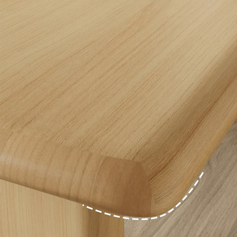 Purington Modern simple solid wood dining table, 29.5"H x 78.7"L x 31.4"W