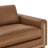 Adika 98.8'' Genuine Leather Upholstered Sofa