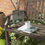 Banc de jardin en métal Altha-2053079817