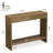 Small Sofa Table with 2-Tier Shelf