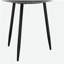 Ensemble de 3 tables gigognes et tables d'appoint de style moderne avec pieds en métal noir-61849252