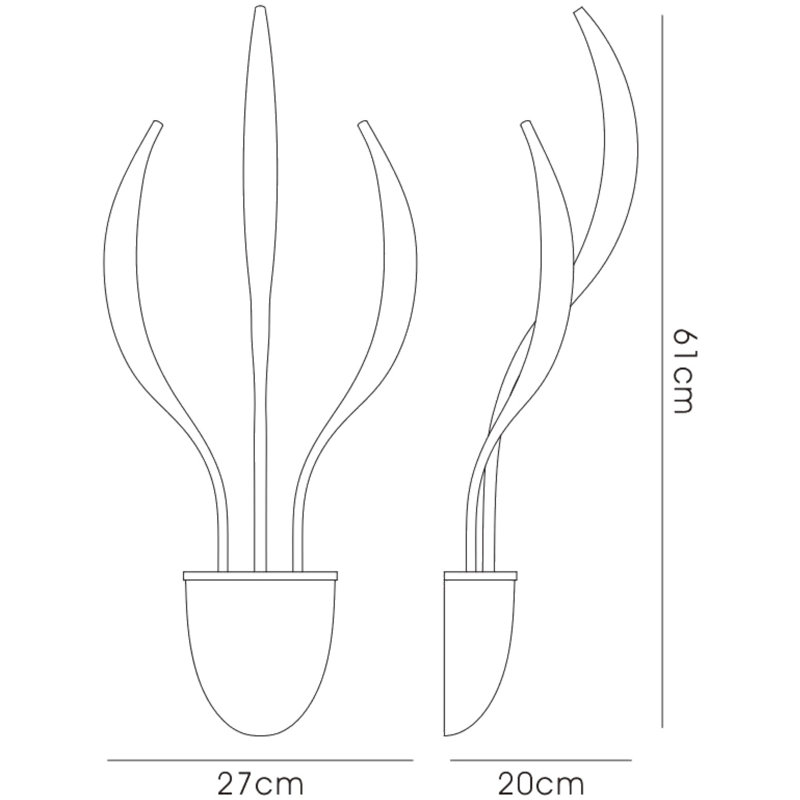 Tunnel Flush Mounted Sconce, Silver
