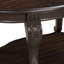 Table de bout ronde 22 pouces deux tons-652046971