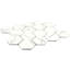 Carrelage de sol en mosaïque hexagonale Itona