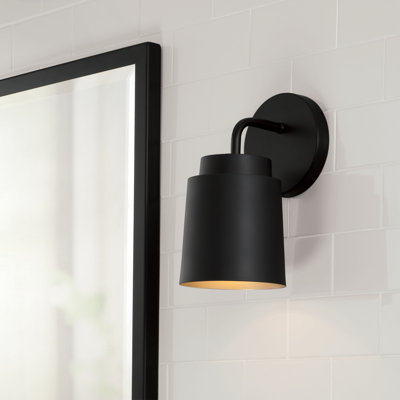 Pratt Steel Armed Sconce