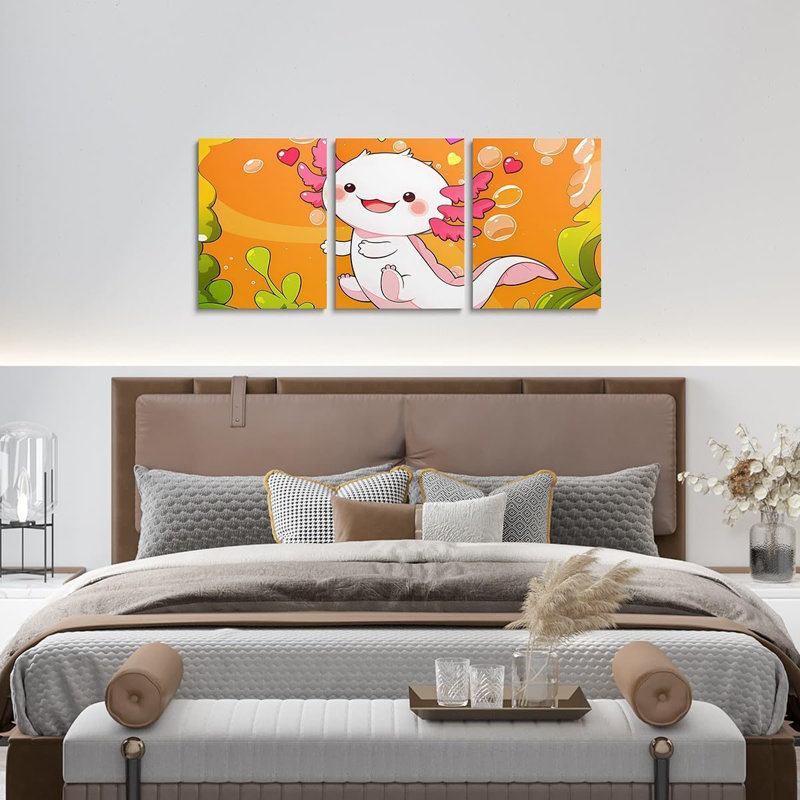 3 Piece Wrapped Canvas Wall Art