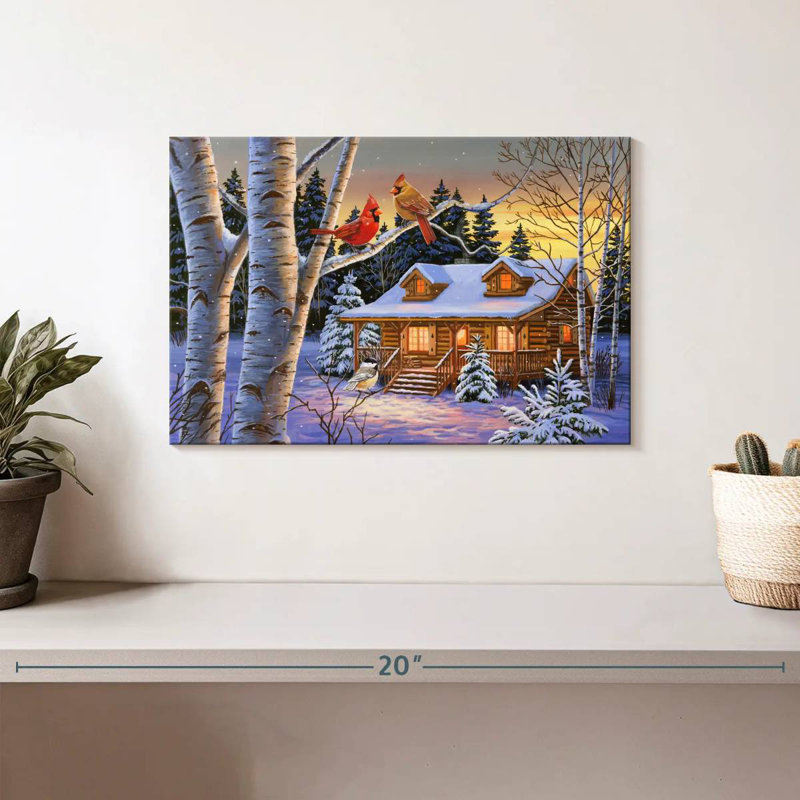 Lilie Rustic Retreat, 8" H x 12" W