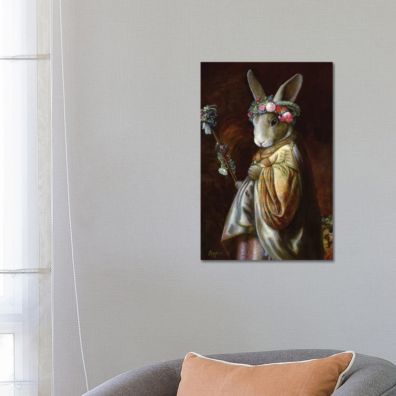 Mango As Flora - Print on Canvas, 66.04 cm H x 45.72 cm W x 1.91 cm D, Wrapped Canvas