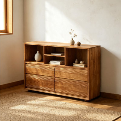 European style retro floor mounted bookcase