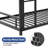 Metal Twin over Twin Bunk Bed/ Heavy-duty Sturdy Metal/ Noise Reduced/ Safety Guardrail/No Box Spring Needed, Black-349824943