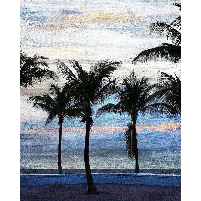 Beachcrest Home ™, art sur toile tendu de la galerie Allen Kimberly: Sunset at the Beach 1