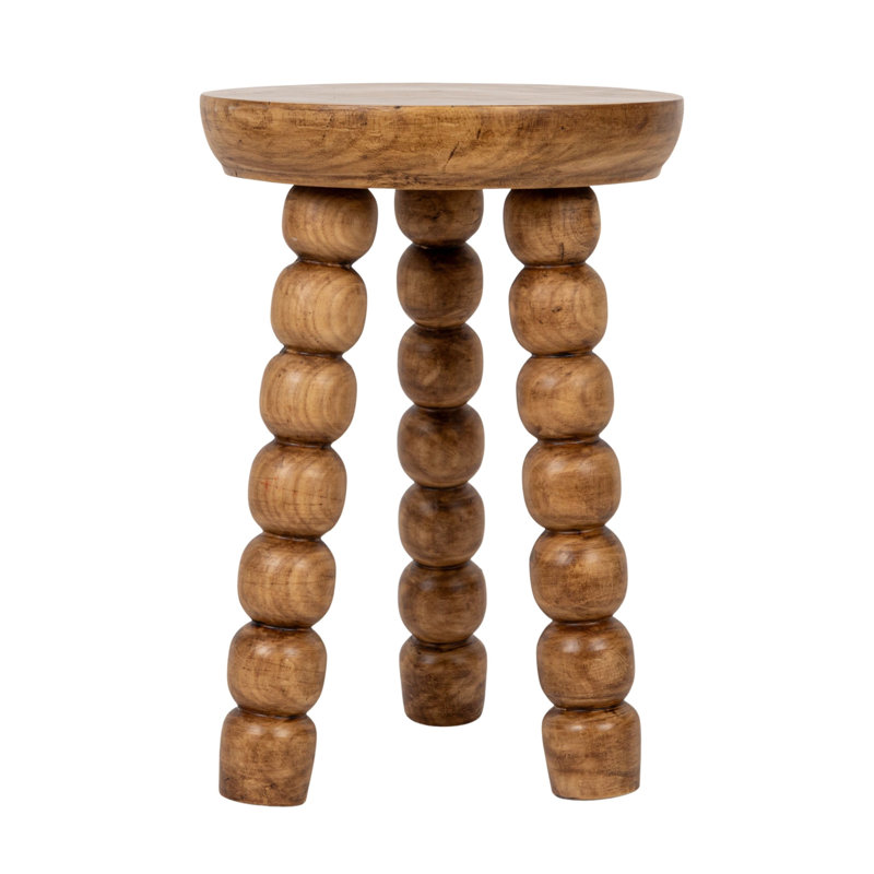 Table d'appoint Paulownia, Noyer