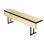 Table de formation à hauteur ajustable avec patins