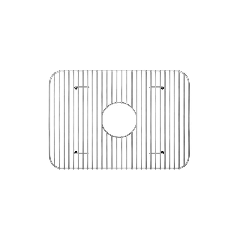 Grille d'évier en acier inoxydable à utiliser avec l'évier en argile réfractaire WHFLPLN2418, WHFLATN2418, WHFLCON2418 et WHFLRPL2418