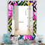 Miroir de salle de bain/meuble-lavabo fleur 46-40100417