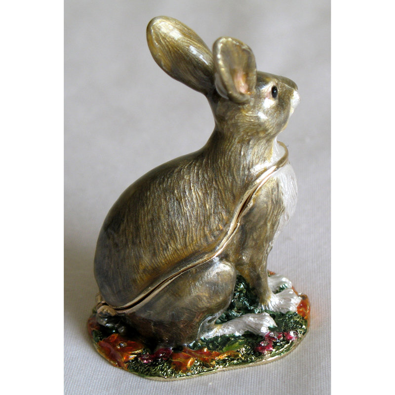 Boîte à bijoux lapin