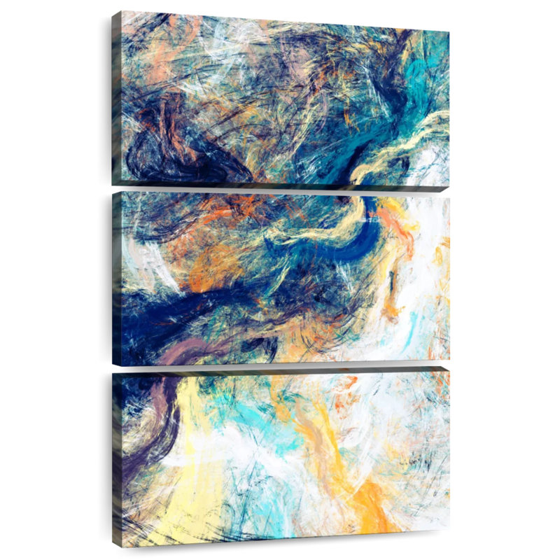 Avery Wispy Abstract, H 50 po x l 32 po