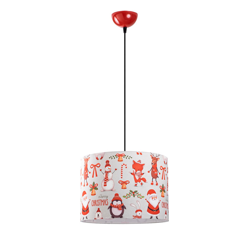 Luminaire suspendu tambour 1 lumière Hartwell