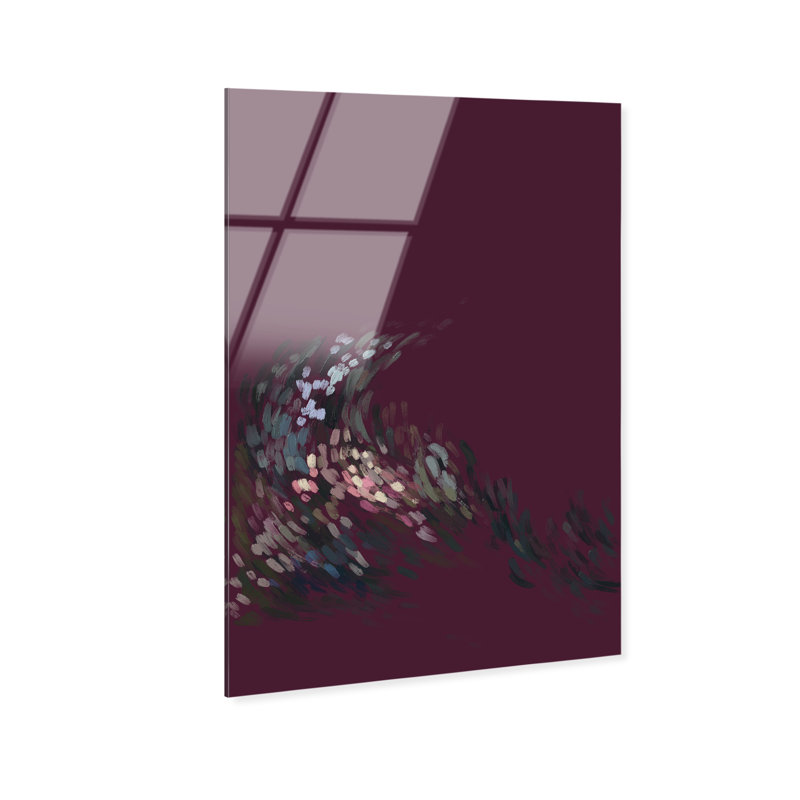 A Spring Wave Print by Oliver Gal, 10"H x 15"W, High-Gloss Acrylic Print