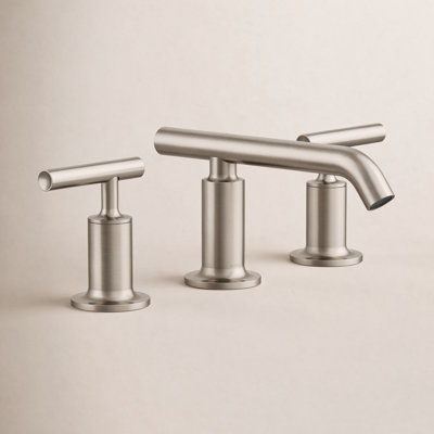 Purist 3-Hole Widespread Faucet with Drain