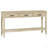 U_STYLE 59.1'' Farmhouse Entryway Table With 3 Drawers, Painted Console Table With Bottom Shelf & Iron Handles, Minimalist Sofa Table For Living Room, Hallway, Kitchen, Bedroom, Office-796653165