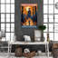«Dog And She Lived Happily» sur toile-987196777